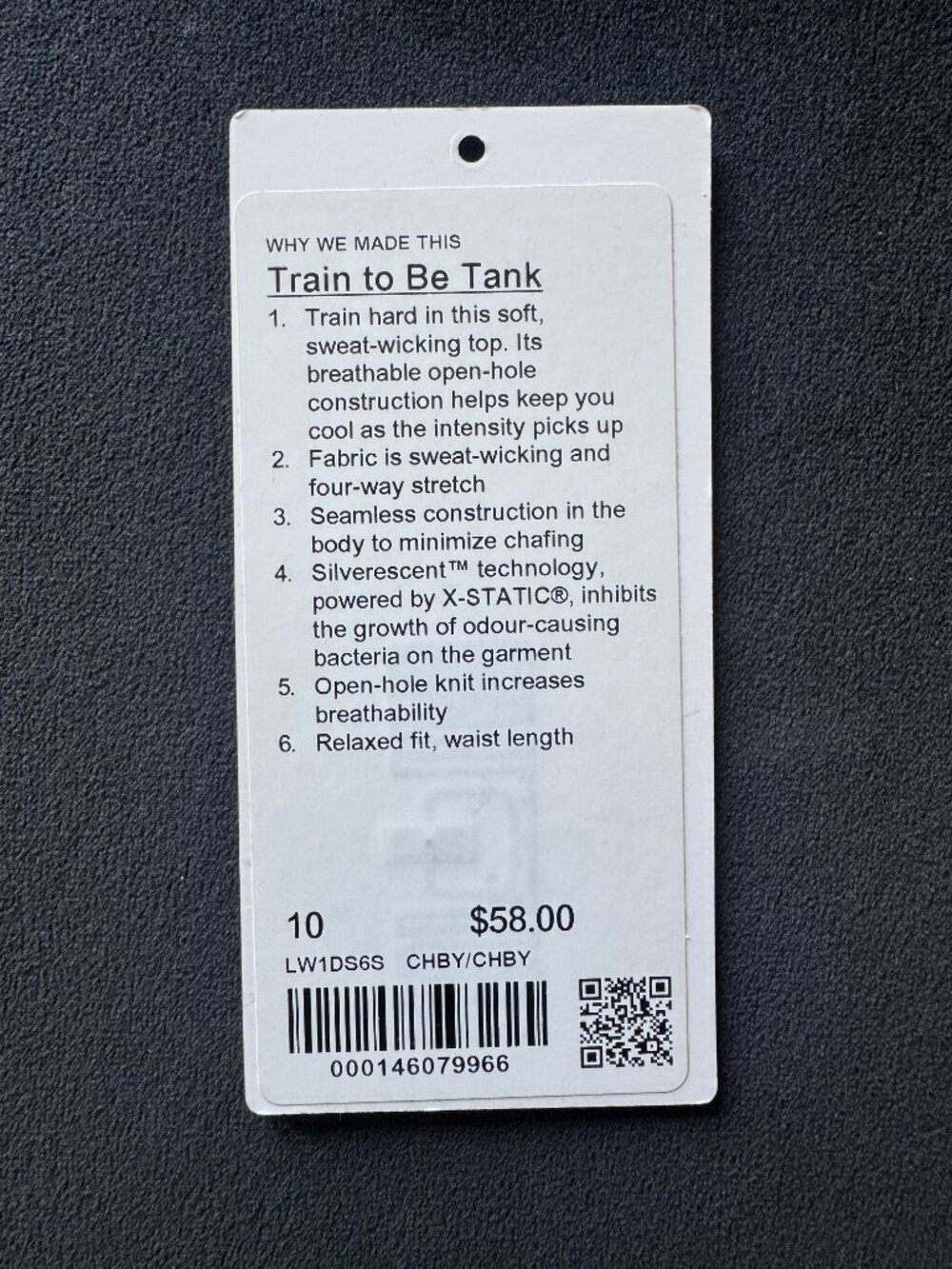 Lululemon Light Blue Train to Be Tank Top - Picture 5 of 5